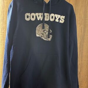 Cowboys Navy Blue Hoodie